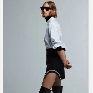 Zara Jeweled Skirt | Size Large